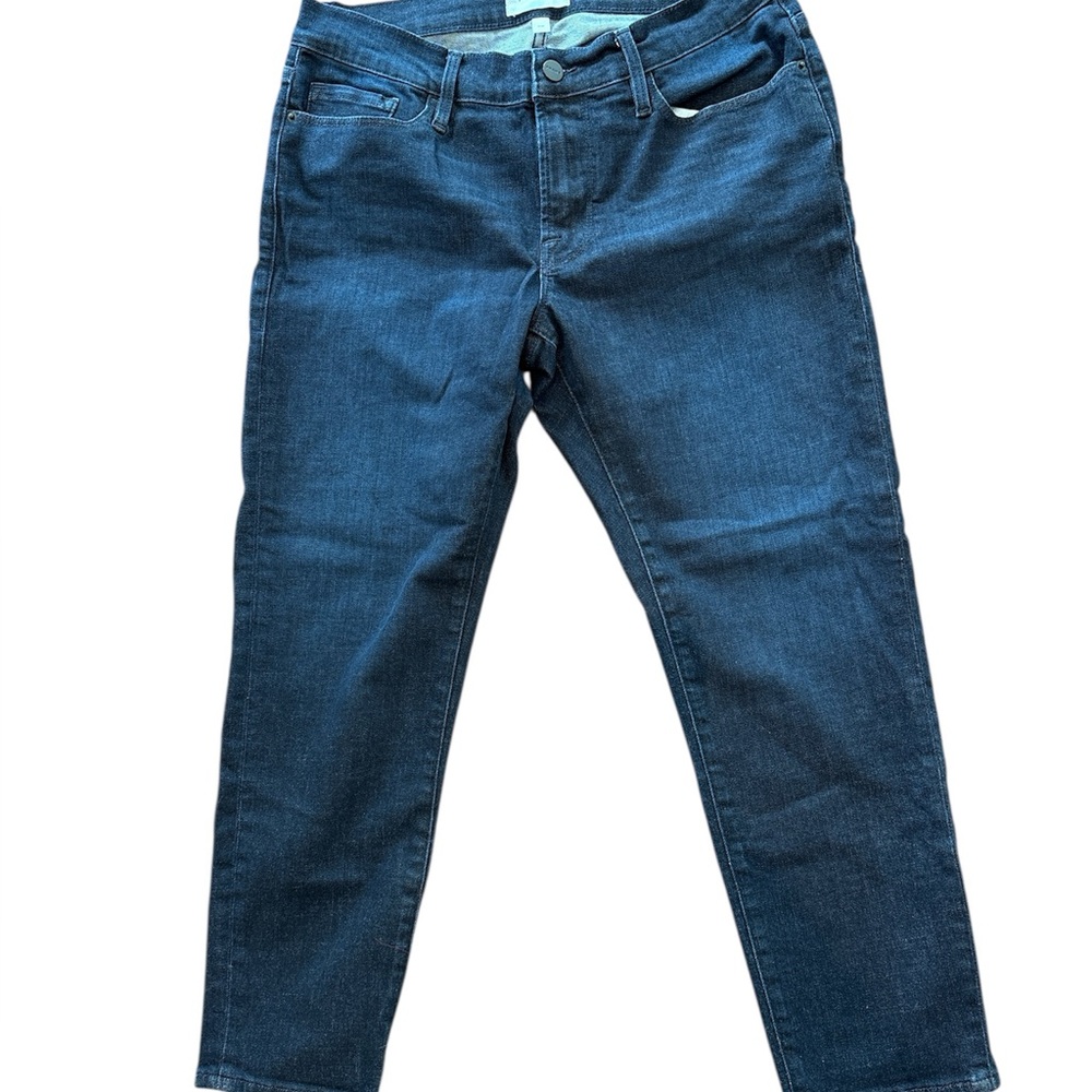 Frame Denim Dark Blue Ankle Jeans